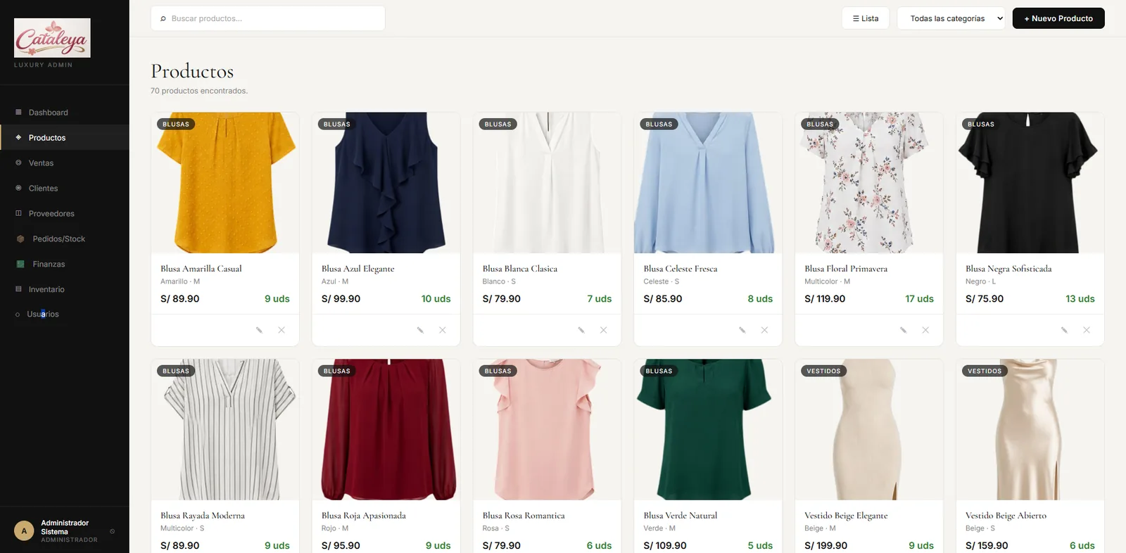 Captura de Boutique Cataleya